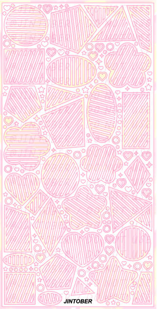 Striped Shapes $3.30 USD