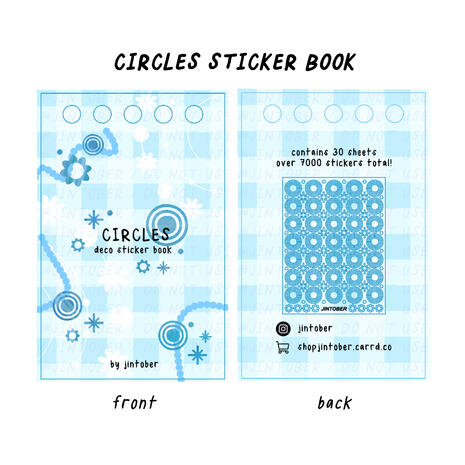 Circles Sticker Book Circles Sticker Book